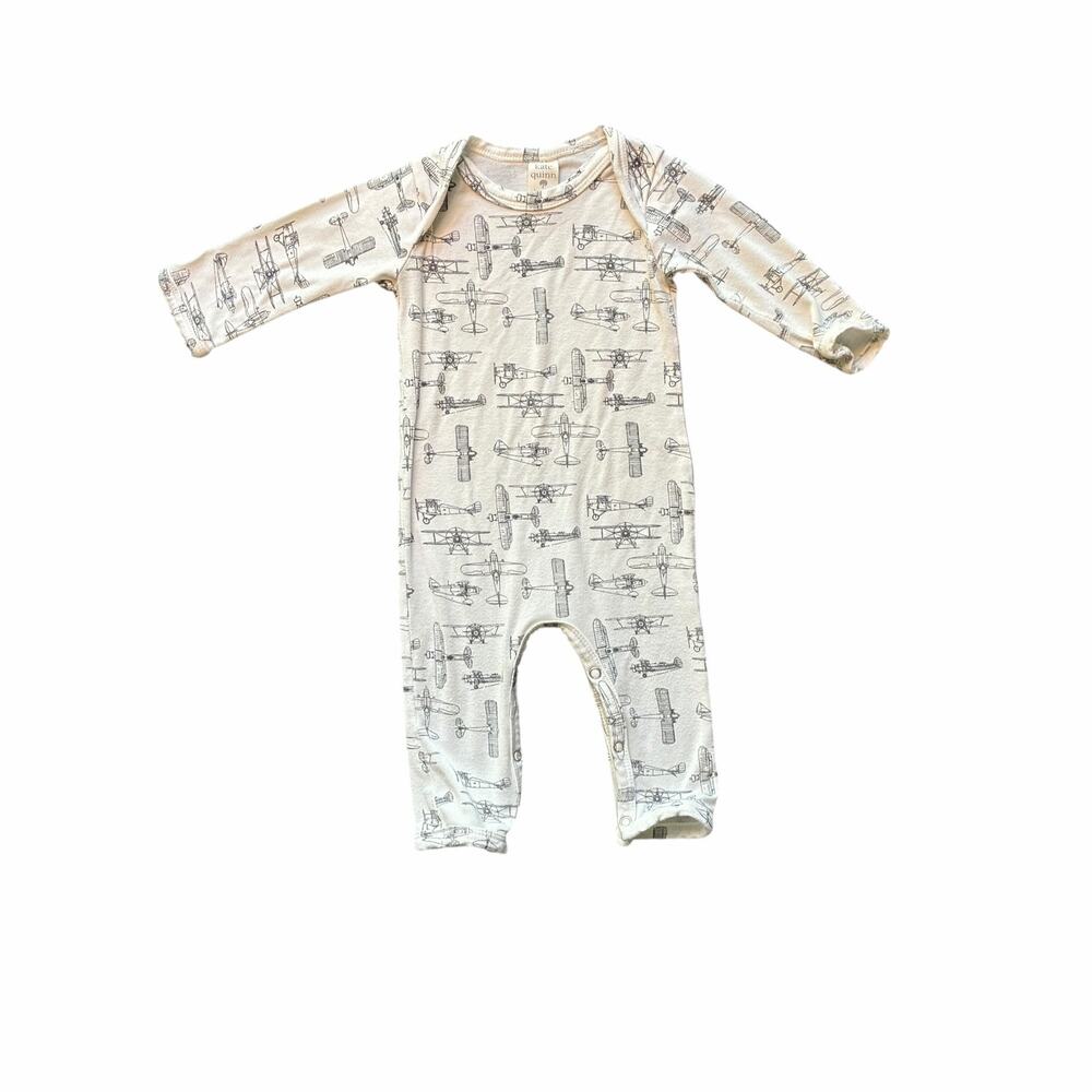 Kate Quinn Bamboo Vintage Airplane Romper